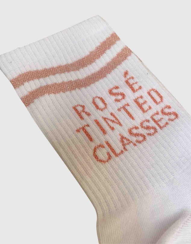 High Heel Jungle - Rosé Tinted Glasses Sock