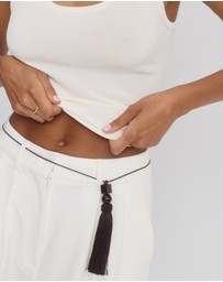 CENDRE - Marlowe Belt Black