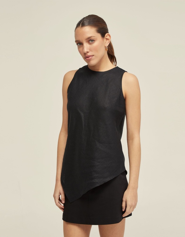 Oxford - Elouise Linen Top
