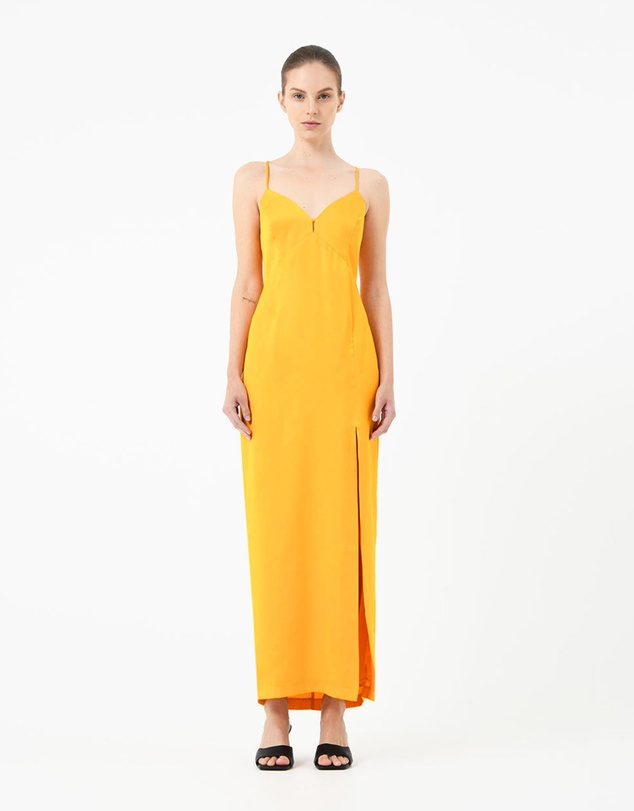 Forcast - Muse Backless Maxi Dress