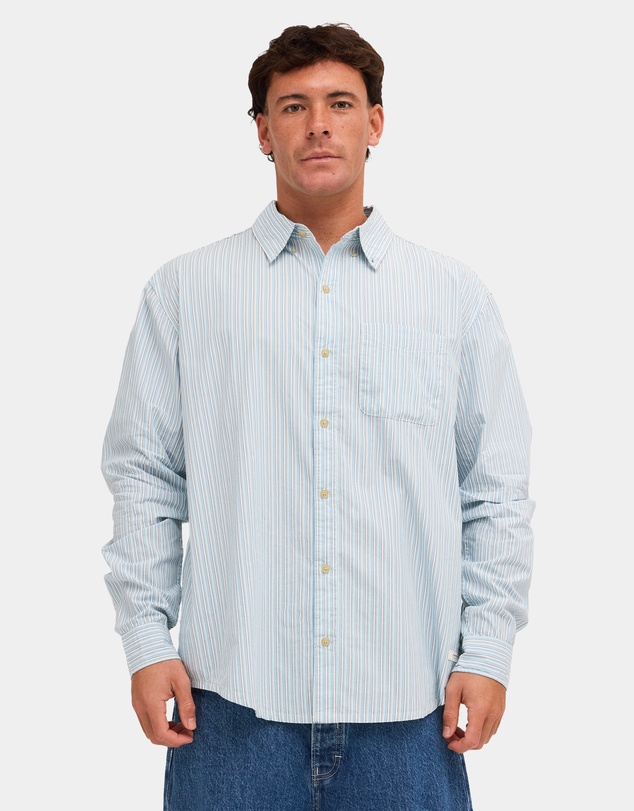 Element - Mens Button Down Long Sleeve Shirt