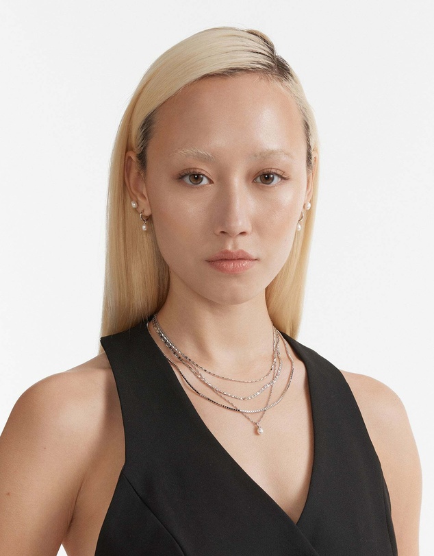 MIMCO - Purete Charm Hoop Earrings