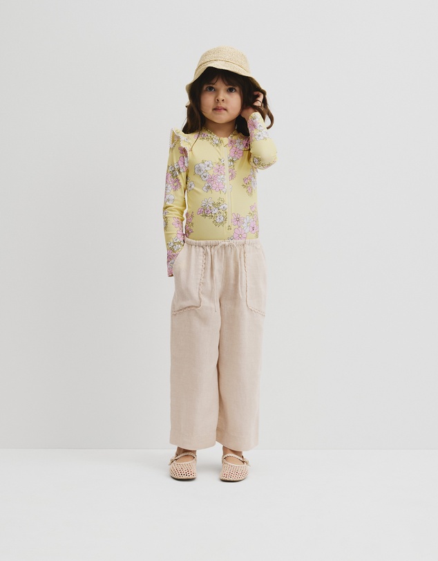 Country Road - Linen Wide Leg Pant