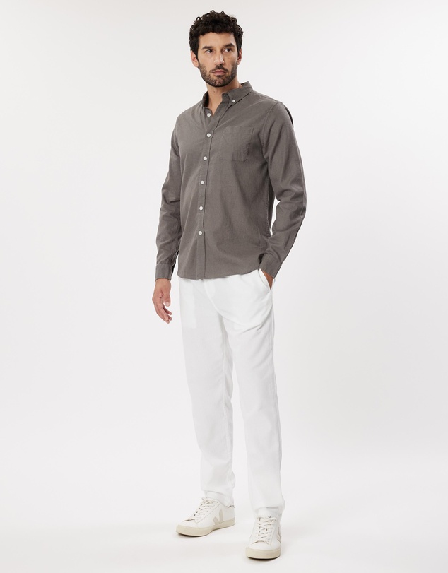 Staple Superior - Hamilton Linen Blend LS Shirt