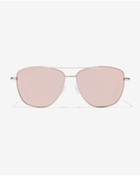 Hawkers Co - HAWKERS - Polarized Rose Gold LAX Sunglasses for Men and Women UV400