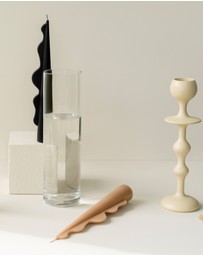 Black Blaze - Seaweed Pillar Candle