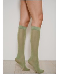 High Heel Jungle - Glitterati Tall Socks
