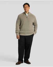 Johnny Bigg - Dempsey 1/4 Zip Sweater