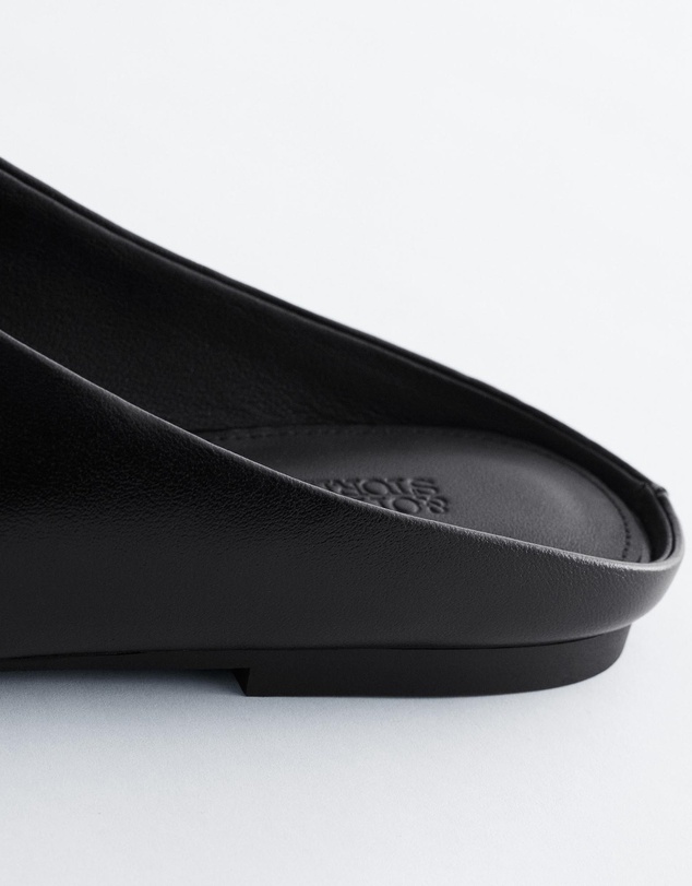 & Other Stories - Leather Slip-On Mules