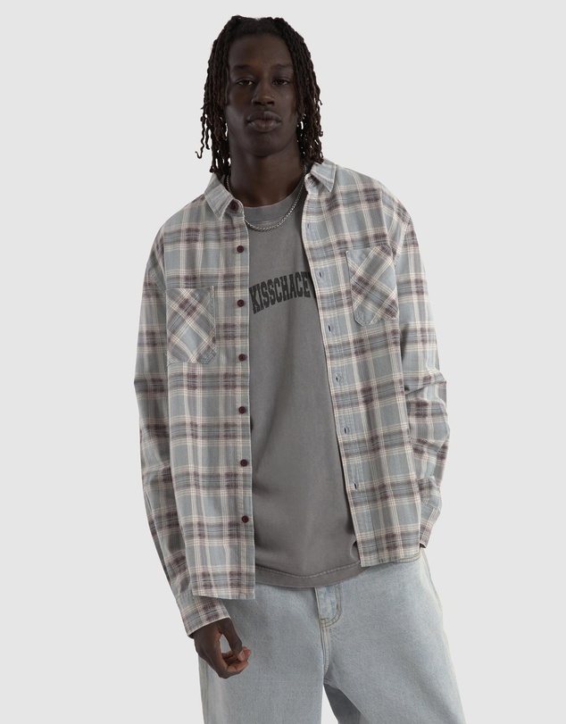 Kiss Chacey - Driver Casual LS Check Shirt