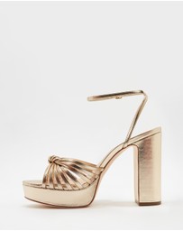 Loeffler Randall - Rivka Leather Knot Platform Sandals