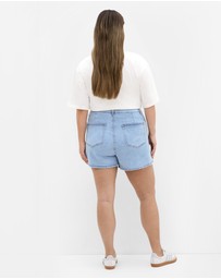 City Chic - Raya Denim Skort