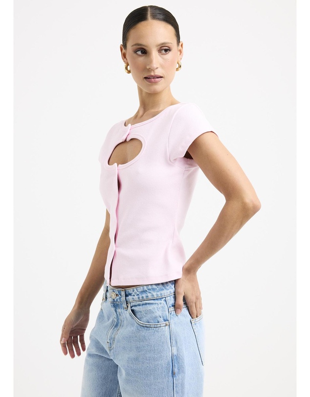 Subtitled - Oliana Key Hole Top
