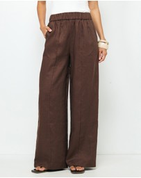 AERE - Stella Linen Pants