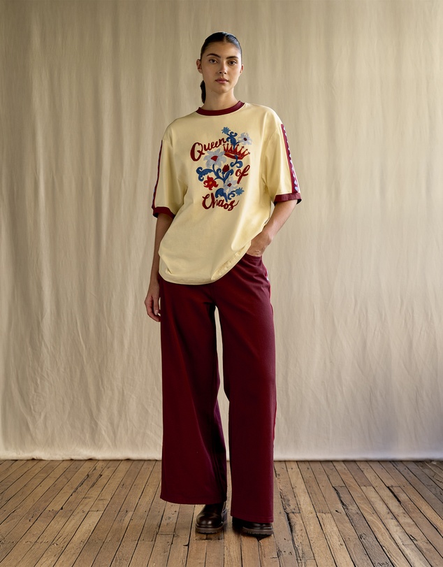 The Somewhere Co - Queen of Chaos Oversized Tee