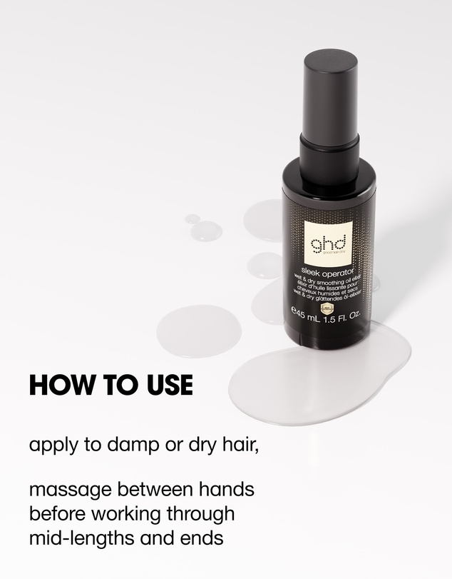 ghd - Sleek Operator - Wet and Dry Hair Oil