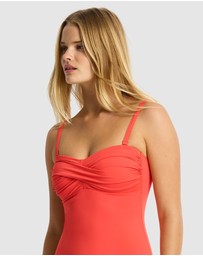 Sea Level Australia - Essentials Edit Twist Bandeau One Piece