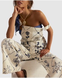 Free People - Rising Sun Overalls