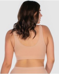 B Free Intimate Apparel - Cotton Pull On Sleep Bra (B-C-D-DD-E-F) Cup