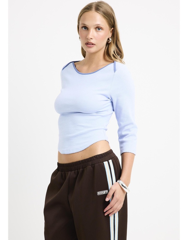 Insight - Remy Bind 3/4 Sleeve Top