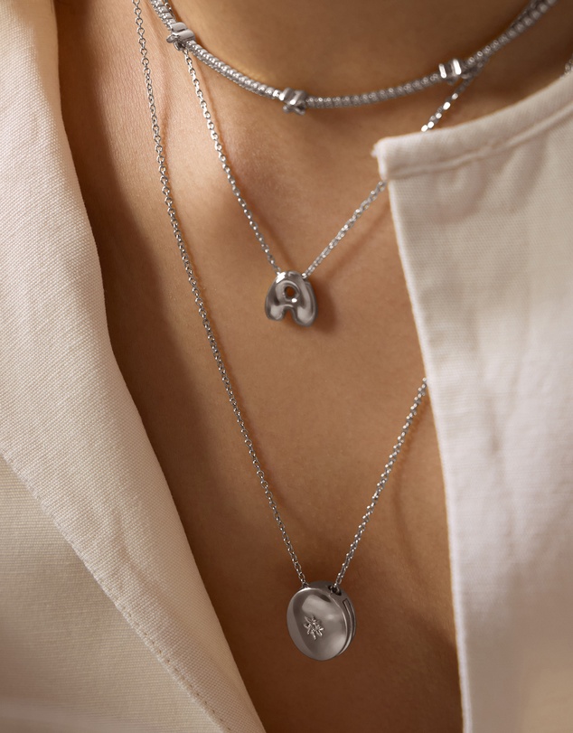 Wanderlust + Co - Falling Star Heirloom Locket Necklace