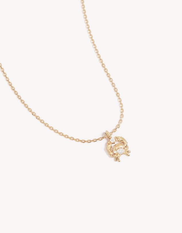 By Charlotte - You Are Magic Zodiac Necklace Cancer