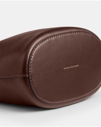 Coach - Natural Grain Leather Bleecker Bucket Bag 21