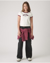 Decjuba Kids - Cropped Ringer Tee - Teens