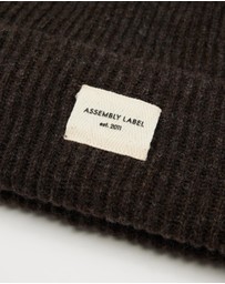 Assembly Label - Wool Rib Beanie