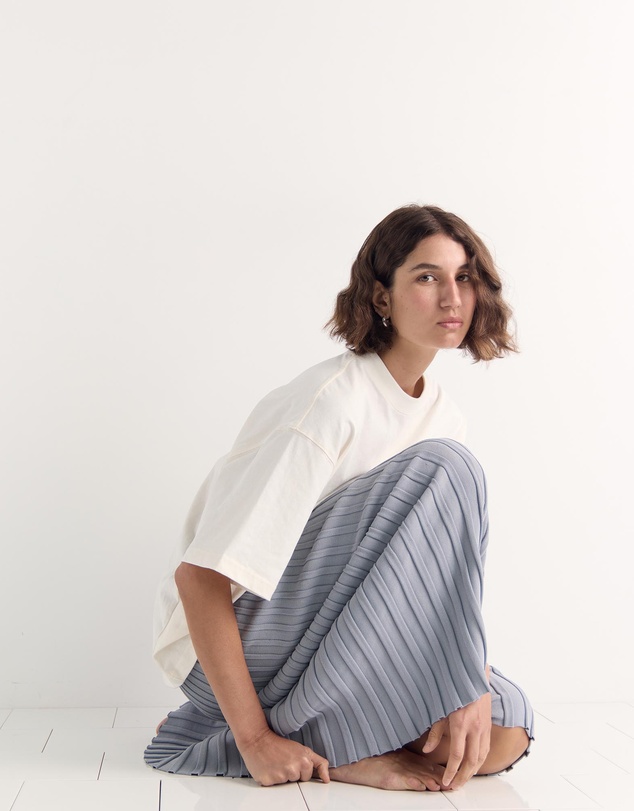 Staple the Label - Vera Rib Knit Midi Skirt