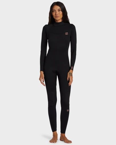 Billabong - Womens 3/2mm Foil Back Zip GBS Steamer Wetsuit