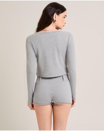 General Pants Co. Basics - Soft Knit Rib Cardigan