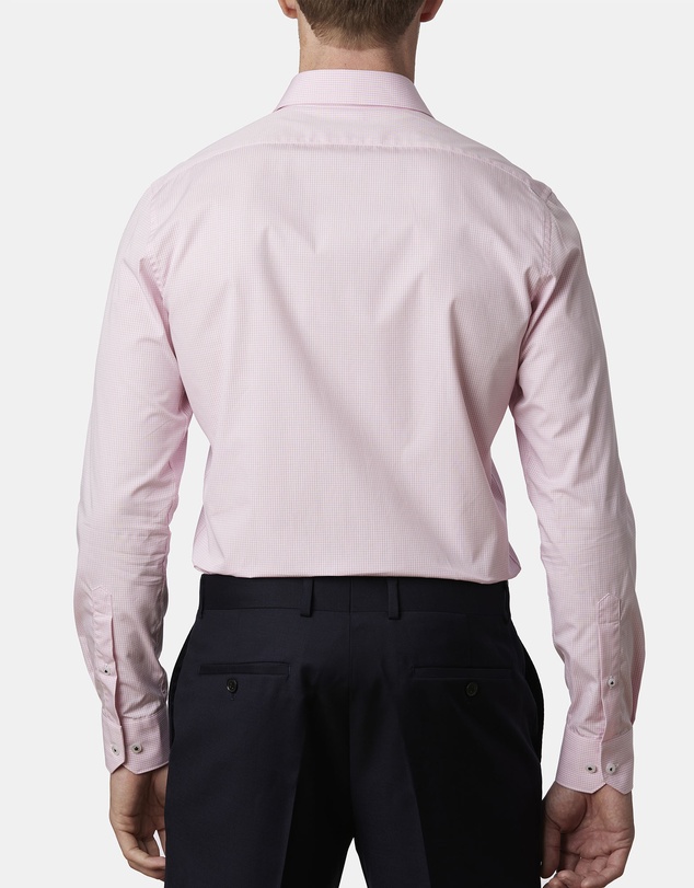 Abelard - Peacock Check Slim Fit Shirt