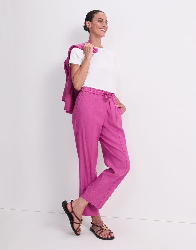 Sportscraft - Rosa Tapered Linen Pant