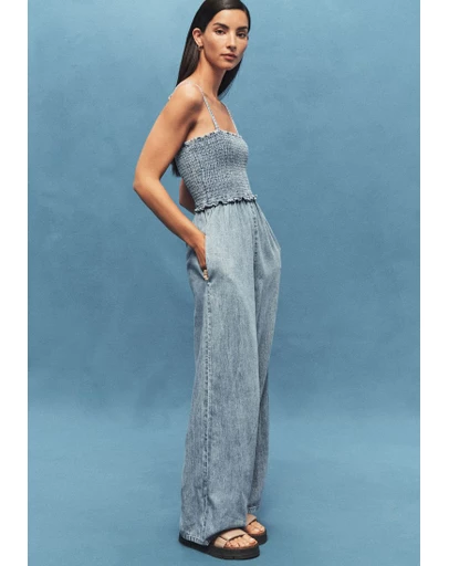 NEXT - Shirred Wide Leg Jumpsuit