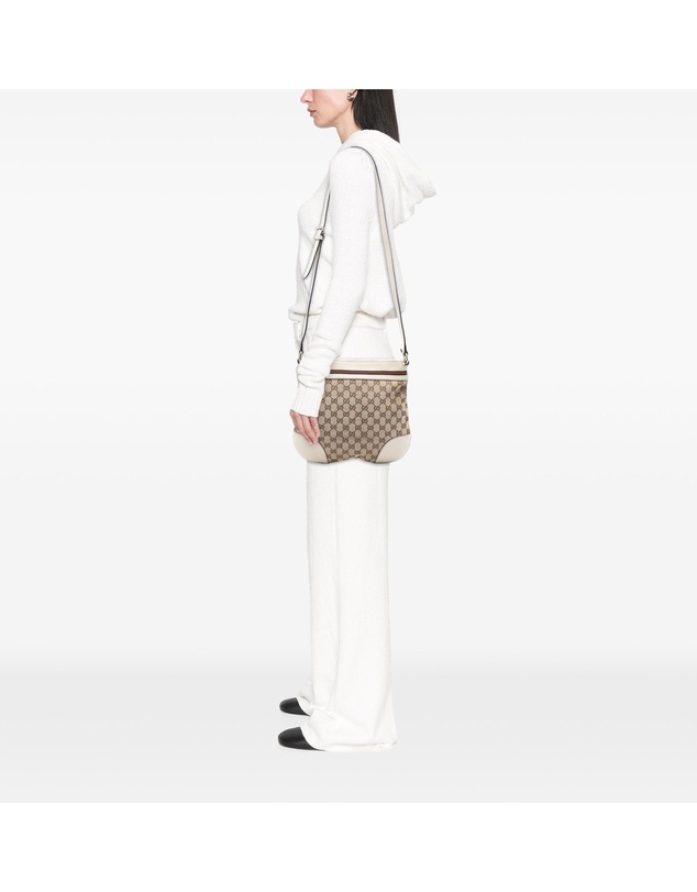 Pre-Loved by Azura Reborn - Pre-Loved GG Canvas Web Mayfair Crossbody