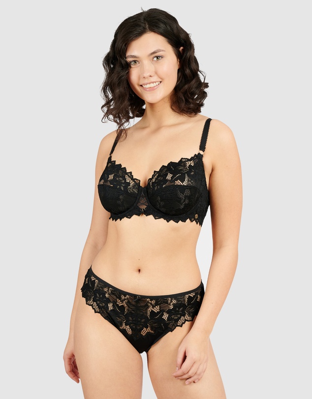 Sans Complexe - Arum Prima Wired Unlined Scalloped Lace Bra