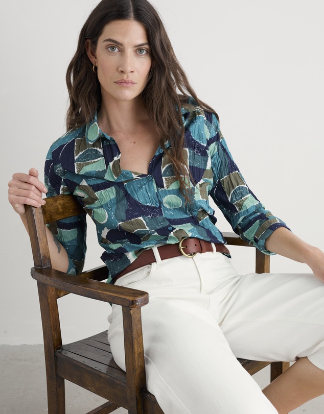 Seasalt - Seasalt Cornwall Blue Larissa Shirt