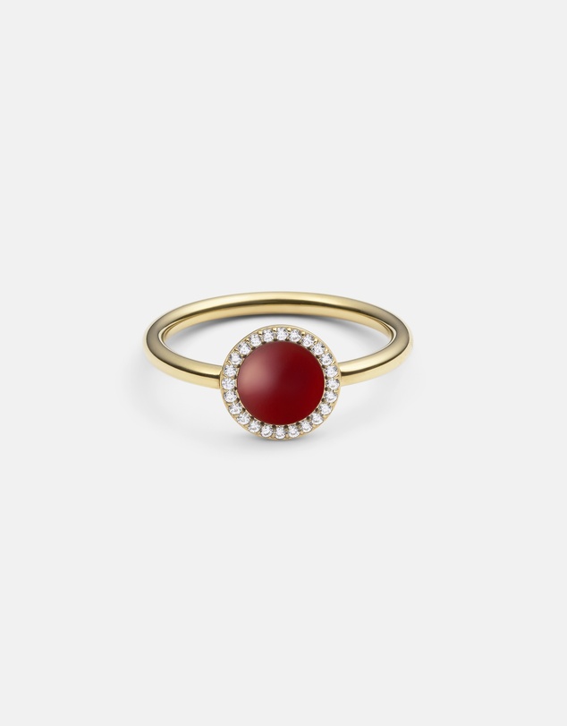 Daniel Wellington - Audrey Ring Red Agathe