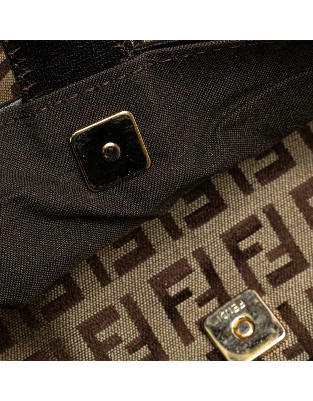 Pre-Loved by Azura Reborn - Pre-Loved fendi Logo Print Crossbody Bag