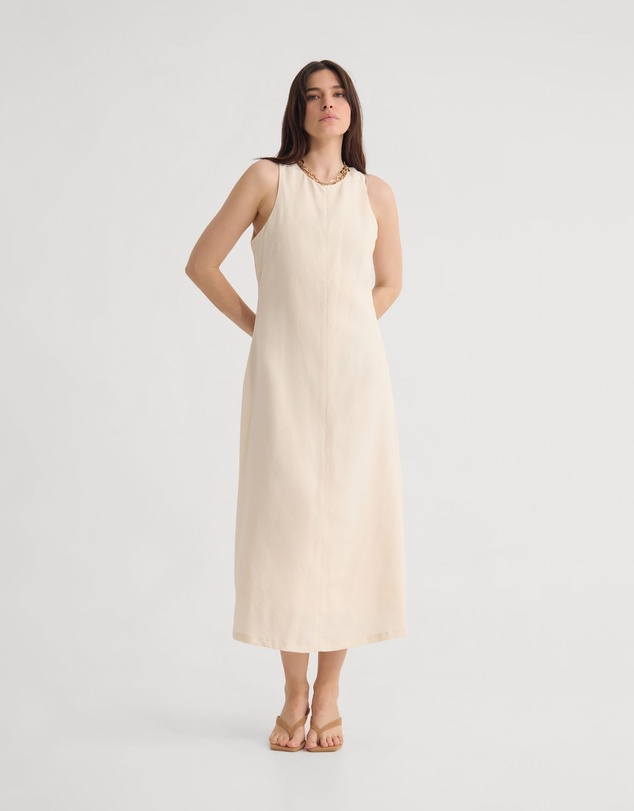 Oxford - Miriam Linen Blend Dress