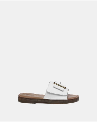 EVERAU - EverAU Ugg Bera Cow Leather Upper Sandals