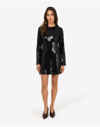 Forcast - Mimi Shift Sequin Dress