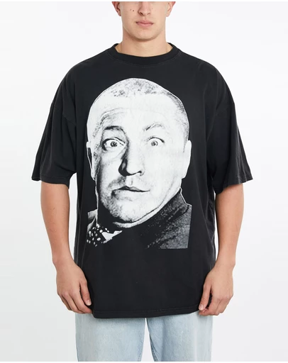 Vintage by The Real Deal - Pre Loved - Vintage 90s The Three Stooges 'Curly' Tee
