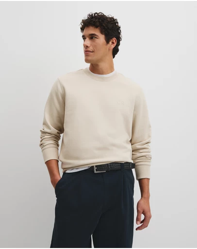 Country Road - Australian Cotton Cr Logo Sweat