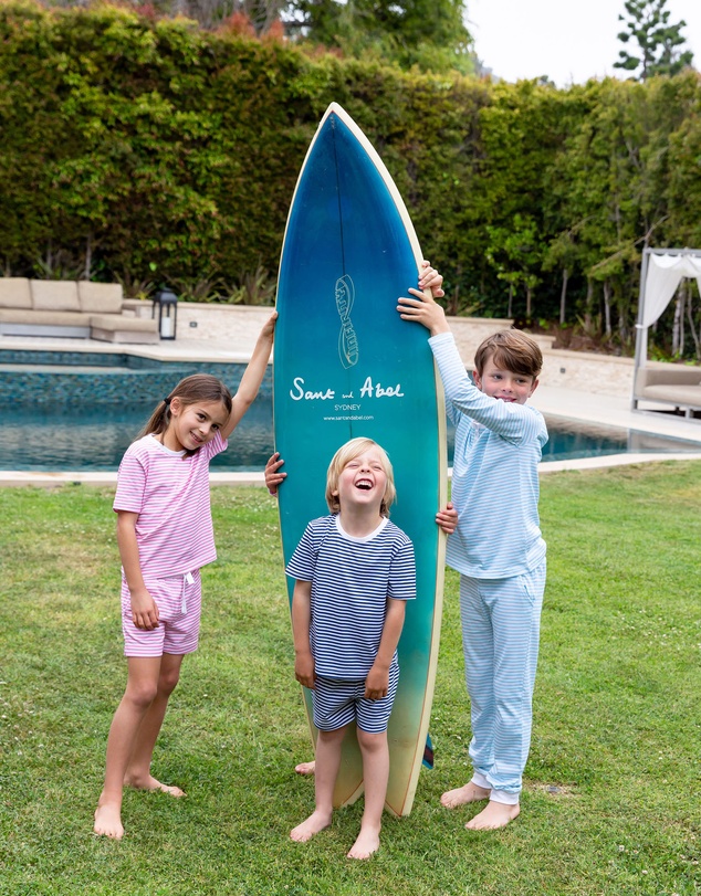 Sant And Abel - Kids Peony Jersey Short PJ Set