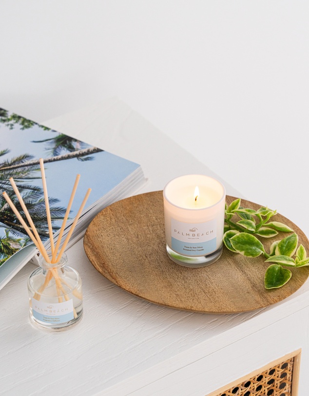 Palm Beach Collection - Yuzu & Sea Moss Mini Candle & Diffuser Gift Pack