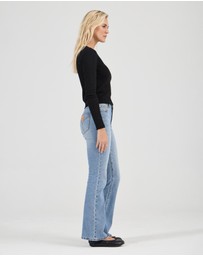 Rolla's - Pointelle Classic Long Sleeve Top