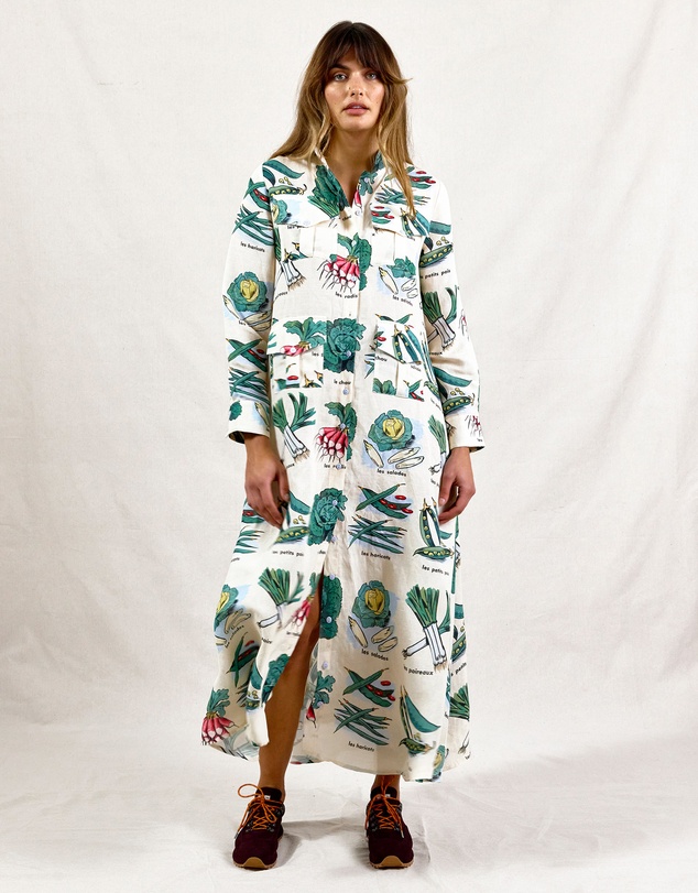Binny - I Beg Your Pardon In The Veggie Garden Dress