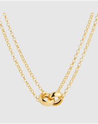 Najo - Ensemble Yellow Gold Necklace